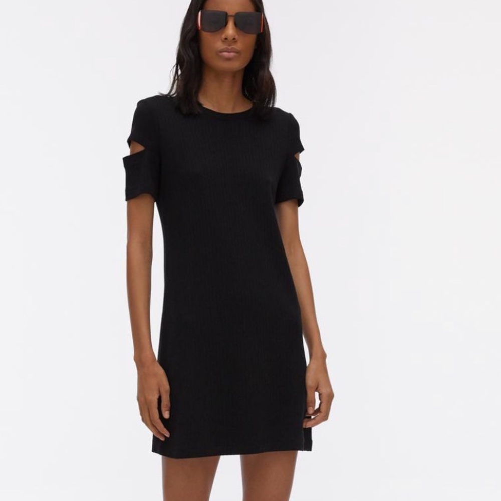 HELMUT LANG ECO RIB DRESS